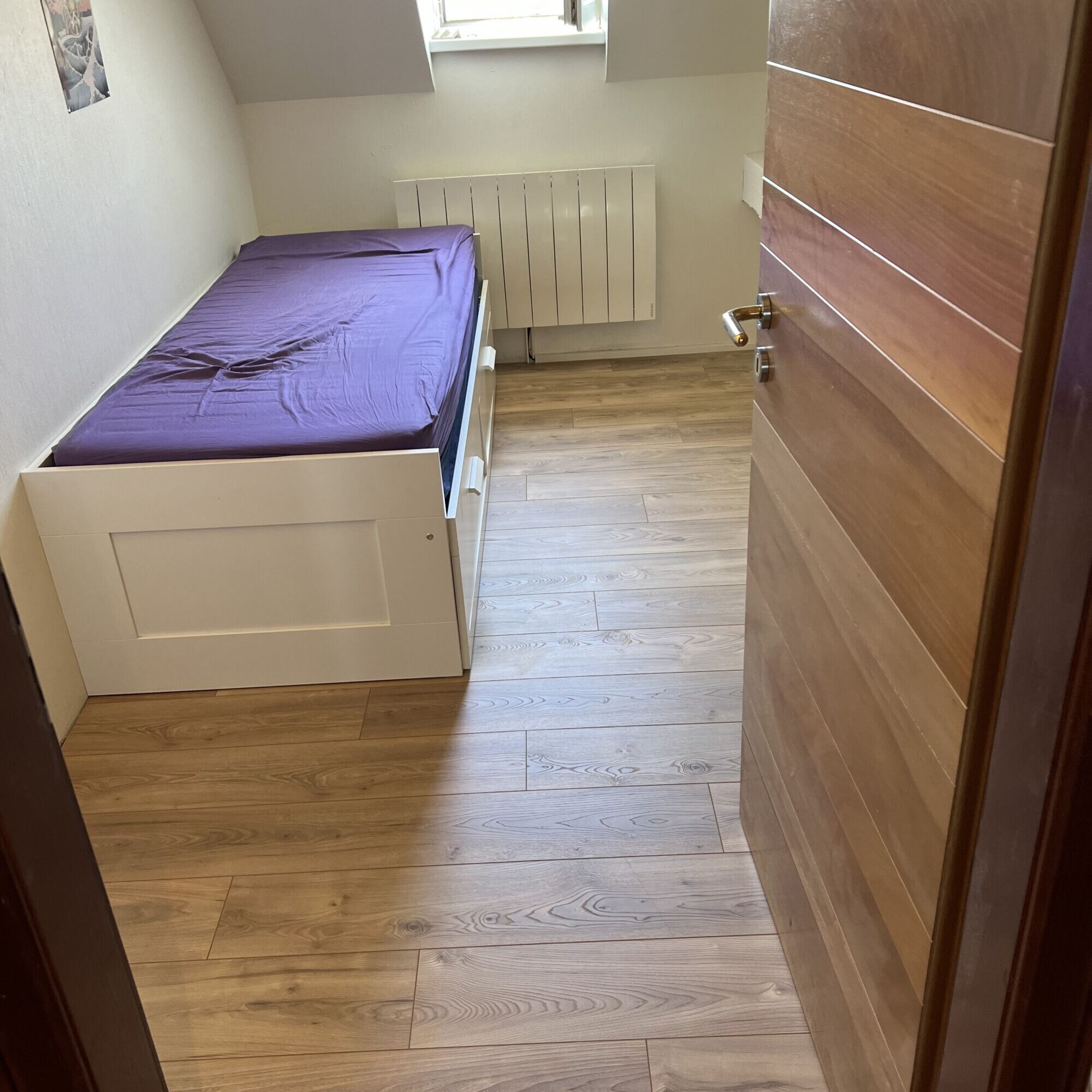 Pose de parquet, Strasbourg place de Haguenau Ostwald
